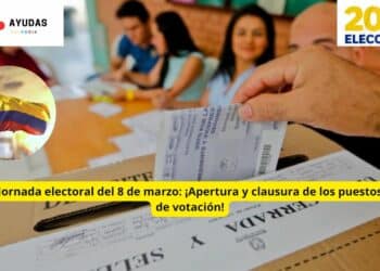 Elecciones 8 de marzo en Colombia: horarios para votar y cierre de puestos en las elecciones legislativas 2026