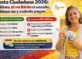 Renta Ciudadana 2026: quiénes sí recibirán el subsidio, quiénes no y cuándo pagan