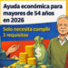 ayuda economica adultos mayores