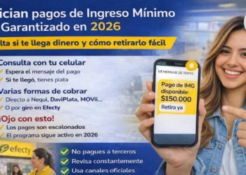Inician pagos de Ingreso Mínimo Garantizado 2026 ver cronograma de este mes: consulta si te llega dinero y cómo retirarlo fácil
