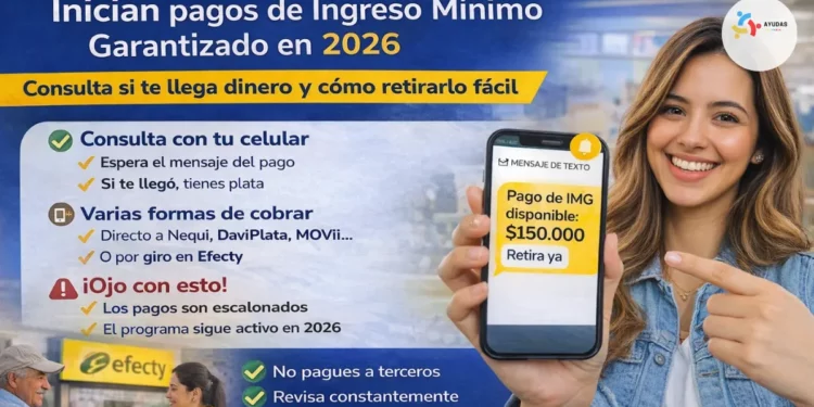 Inician pagos de Ingreso Mínimo Garantizado 2026 ver cronograma de este mes: consulta si te llega dinero y cómo retirarlo fácil