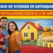 subsidio de vivienda 2026 antioquia