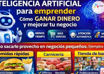 Inteligencia Artificial para emprender: cómo ganar dinero y mejorar tu negocio (fácil y sin enredos)