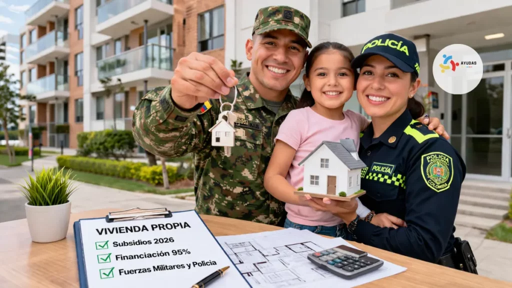 Subsidios de vivienda de hasta $124 millones en 2026 guía práctica para que miembros de la Fuerza Pública accedan a casa propia