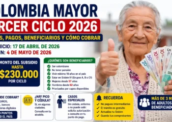 Colombia Mayor 2026: pagos tercer ciclo, nuevos beneficiarios, fechas y cómo cobrar paso a paso