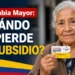 Colombia Mayor: estas son las razones por las que puedes perder el subsidio en 2026