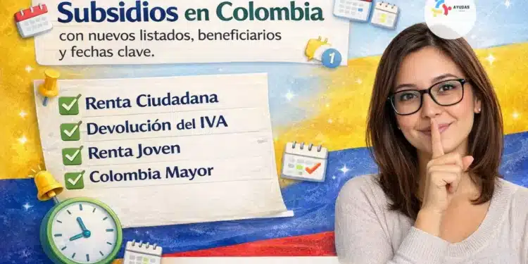 Subsidios en Colombia abril 2026: fechas reales de pago, requisitos y cómo cobrar paso a paso