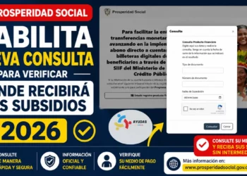 Prosperidad Social habilita nueva consulta para verificar dónde recibirá sus subsidios en 2026