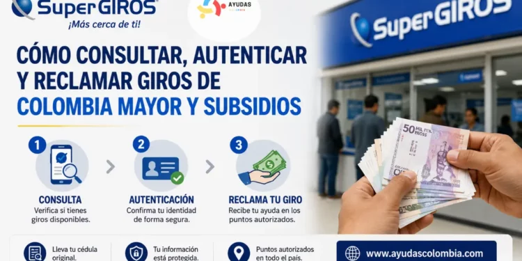 SuperGIROS guía fácil para consultar, autenticarse y reclamar pagos de Colombia Mayor y otros subsidios en 2026