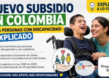 nuevo subsidio para personas con discapacidad en colombia 2026