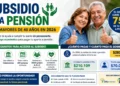 Personas de 40 a 65 años podrían acceder a subsidio pensional