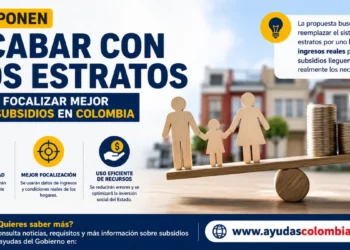 Proponen eliminar los estratos en Colombia para mejorar la entrega de subsidios