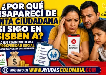 ¿Por qué desaparecí de Renta Ciudadana si sigo en Sisbén A? La verdad que casi nadie explica