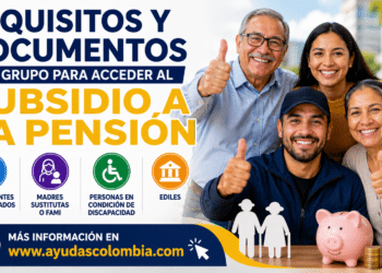 requisitos para el subsidio a la pension 2026