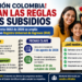 sisben actualizacion de requerimientos subsidios