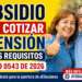 Tiene más de 35 años, gana un salario mínimo y no le alcanza para cotizar? Este subsidio podría ser la clave para lograr su pensión