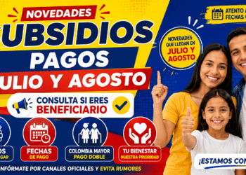 Estas son las novedades de los subsidios que llegan en las próximas semanas julio agosto 2026