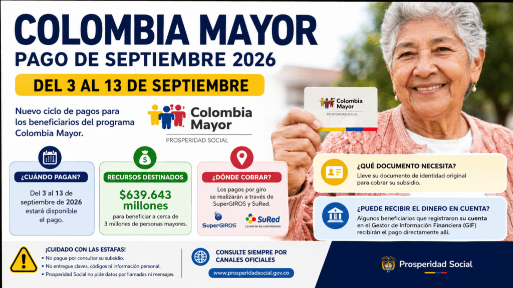 colombia mayor septiembre 2026