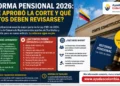 reforma pensional que si y que no quedo aprobado