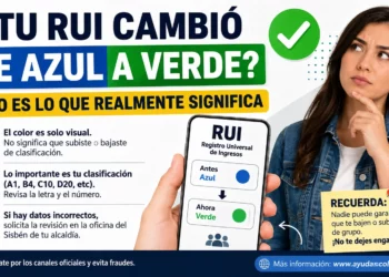 ¿Tu RUI cambió de color de azul a verde? Esto es lo que realmente significa