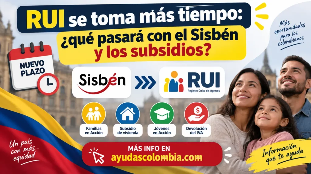 rui se aplaza sisben hasta 2027
