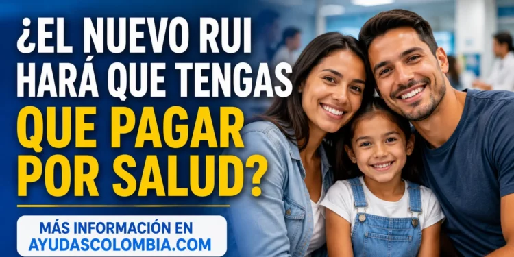 ¿El nuevo RUI hará que algunos colombianos tengan que pagar por la salud? Esto es lo que realmente está pasando
