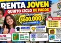 renta joven 2026 pagos noviembre